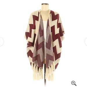Chevron Poncho